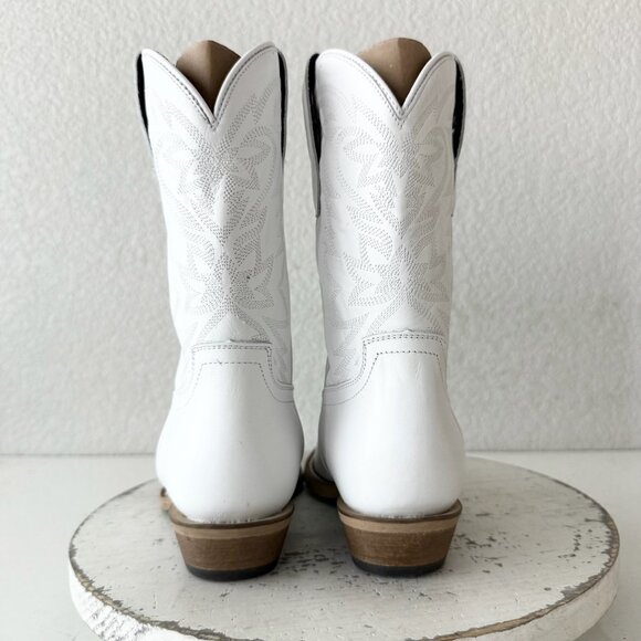 Lane Smokeshow Girls White Cowboy Boots Size 3 Western Cowgirl Kids Childrens - Picture 3 of 12